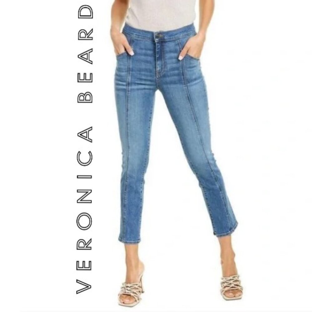 VERONICA BEARD Carly KICK Flare High Rise Jeans